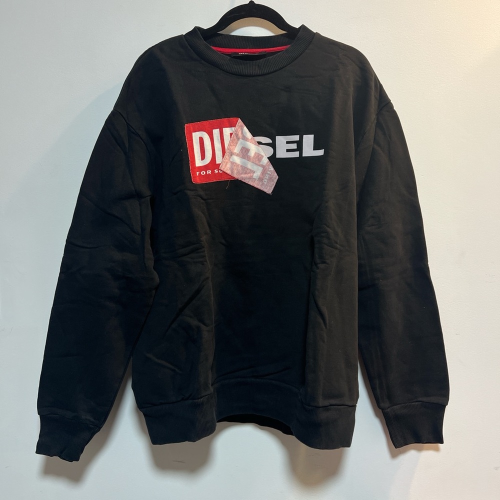 DIESEL CREWNECK BLACK